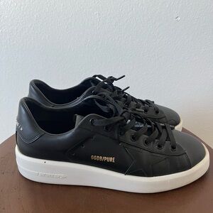 Golden Goose Pure Star Sneakers, Women’s EU 39, Black